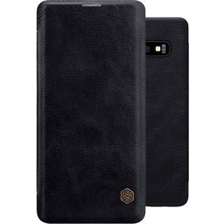 NILLKIN Qin Series Samsung Galaxy S10 Plus læder flip etui - Sort