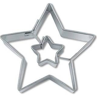 Stjerne med Stjerne Udstikker - 4,5cm, Städter