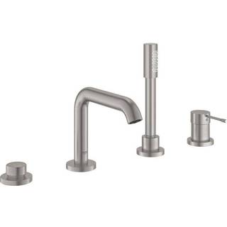 Grohe Essence etgr badekar 4-h 4-huls kar- & brusekombination, supersteel