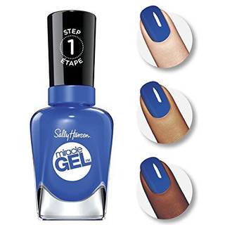 Sally Hansen Miracle Gel™ Geleneglelak uden UV/LED forsegling Skygge 360 Tidal Wave 14,7 ml - 14,7 ml