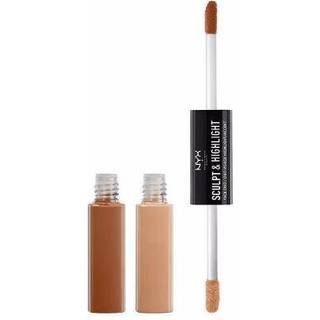 NYX Professional Makeup Sculpt & Highlight Face Duo Caramel Vanilla 0,17 ounce (SHFD03)