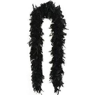 Federboa Deluxe schwarz