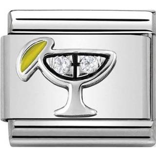 Nomination Sparkling Cocktail Charm - Silver