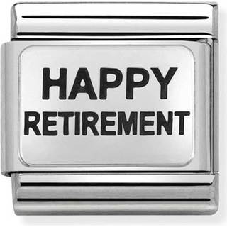 Nomination Classic - Composable Classic - Happy Retirement - 330109/03 - silber