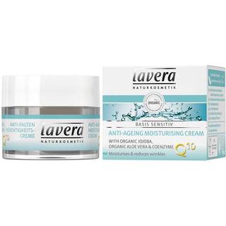 Lavera Basis Sensitiv Q10 Fugtende creme med anti-rynkeeffekt 50 ml - 50 ml