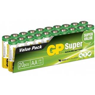 GP Battery Super Alkaline AA/LR6 20-pack