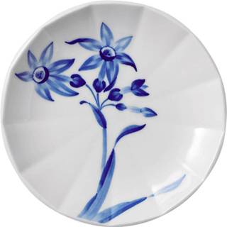 Royal Copenhagen Blomst Tallerken Pinselilje 15 cm.