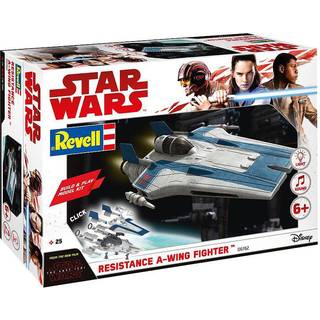 Revell SStar Wars build and play resistance A-wing fighter, Blå [Levering: 1-2 dage]