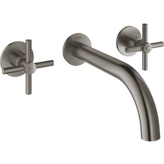 GROHE Atrio håndvaskarmatur til indbygning udvendig dele 3-h M krydsgreb grafit
