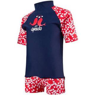 Speedo Spashmaster UV-Sæt, Navy/Red 98