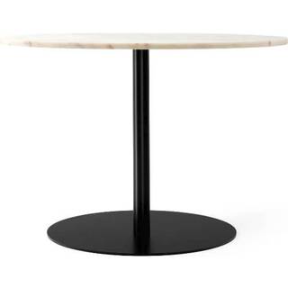 Audo Copenhagen Harbour Column Table Ø105 Cm Marble/black - Spisebord & Barbord Marmor Sort - 71100-001604