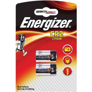 Energizer CR2 batteri 2 stk.