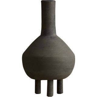 101 Copenhagen Vases - 'Duck' vase, dark grey in Dark Grey 100% Ceramics