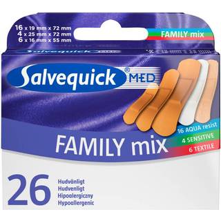 Salvequick Family Mix Plaster - 26 stk.