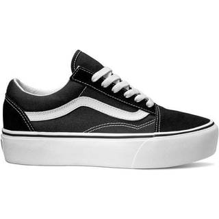 Vans - Platform Old Skool Shoes, Woman, Black, Size: 36.5 - Black - 36.5