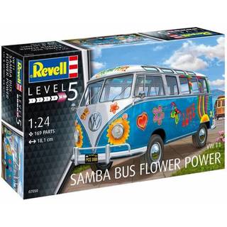 Revell VW T1 Samba T1 Samba Bus Flower Power 1:24 [Levering: 1-2 dage]