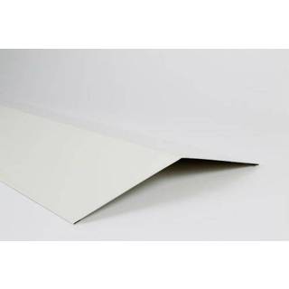 RIAS alu vinkelrygning til trapezplader, hvid, 1000 mm, 27 grader