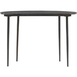 House Doctor Eda Bord Sort Marmor - Skrivebord Jern Dark Marble - 212490100