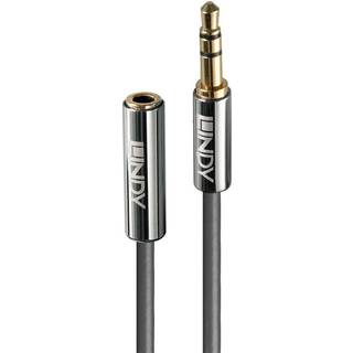 Lindy Cromo 3.5mm MiniJack forlænger kabel | 2 meter | PRIS-MATCH
