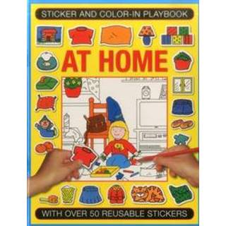 Sticker and Colour-in Playbook: at Home