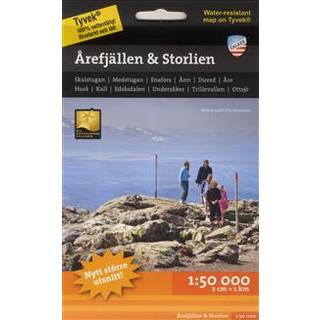 Calazo förlag Årefjällen och Storlien 1:50.000 NoColour, OneSize