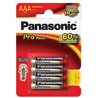Panasonic Pro Power Alkaline AAA / LR03 / Micro batterier