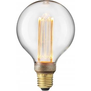 Globepære - Klar - ø9,5 - E27 - 2,5w (120lm) - Dæmpbar - 3000K - Unison