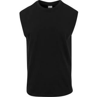 Urban Classics Open Edge Sleeveless Tee Black