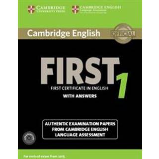 Cambridge English First 1 for Revised Exam from 2015 Student's Book Pack (Student's Book with Answers and Audio CDs (2))