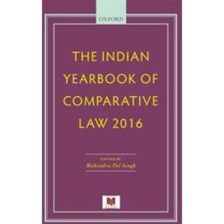 The Indian Yearbook of Comparative Law 2016