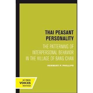 Thai Peasant Personality