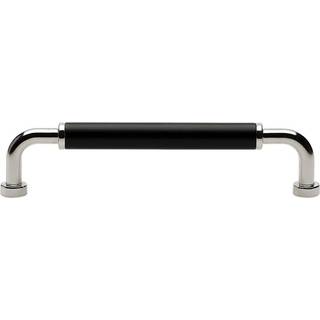 Beslag Design Brohult M greb, 128 mm, forniklet/sort