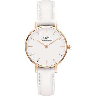 Daniel Wellington Petite White Dial Stainless Steel Strap Women's Watch DW00100249