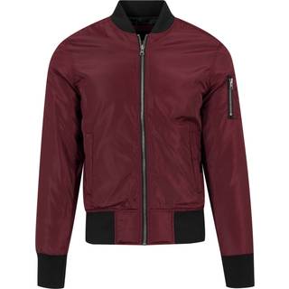 Urban Classics 2-farvet Bomberjakke Bordeaux/Sort