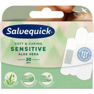 Salvequick SENSITIVE Aloe Vera Plaster - 20 stk.