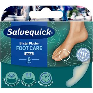 Salvequick Foot Care Vabel-Plaster til hæle og tæer - SMALL