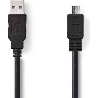 Nedis USB 2.0-kabel A-hane till Micro B-hane 1.0m