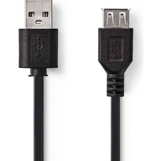 USB forlængerkabel - USB-A han / USB-A hun - 0.2 m