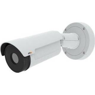Axis Communications Wärmebildkamera 0972-001 mit hoher Megapixel Auflösung, Thermalkamera mit Branderkennung - weiß
