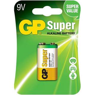 GP Super, Batteri Alkaline, 9V, 1 stk