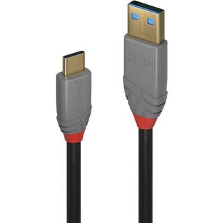 Lindy Anthra line USB 3.2 Gen 2 kabel, 5A (USB type C - A) | 1,5 me | PRIS-MATCH