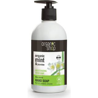Organic Shop Organic Minty Jasmine Håndsæbe med fugtgivende virkning 500 ml - 500 ml