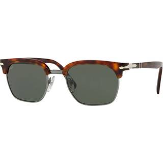 Persol Unisex PO3199S 24/31 Solbriller Acetat Skildpadde Grøn Firkantet Normal