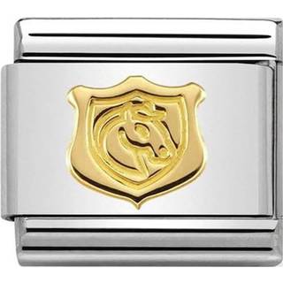 Nomination Classic - Composable Classic - Wappen mit Pferd - 030149/28 - silber