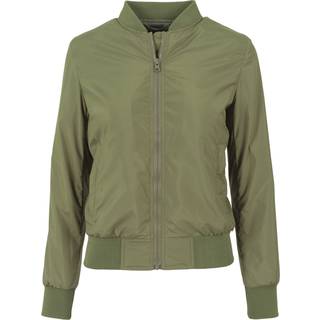Urban Classics Let Bomberjakke Dame Oliven