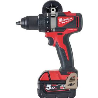 Milwaukee M18 BLDD2-502X Bore-/skruemaskine med batteri og oplader