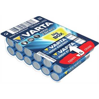 Varta Bli Longlife Power AAA batterier, 12 stk. ➞ På lager - klar til afhentning