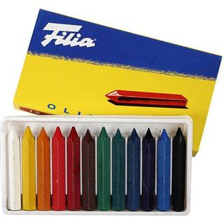 Filia Oliekridt 12 stk - 12 farver.