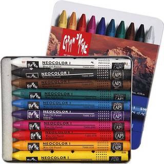 Caran d&#39;Ache Vokskridt | 10 stk.