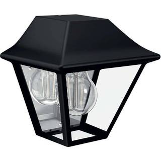 Alpenglow wall lantern black 1x42W 230V